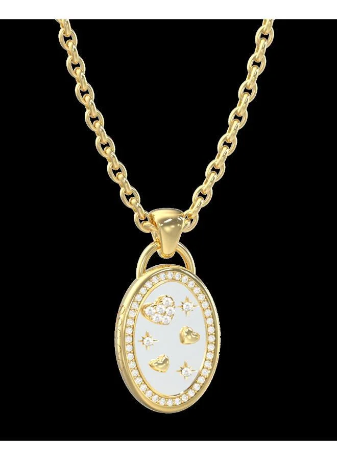 جس قلادة بتعليقة قلب